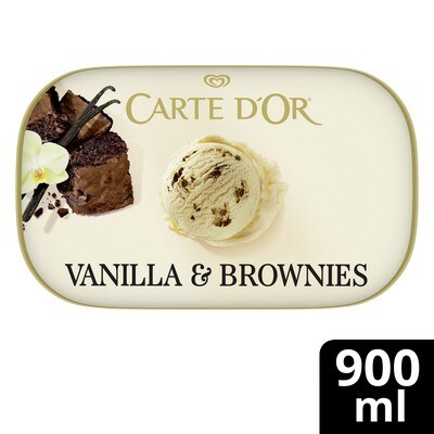 Carte D'Or Vanilla & Brownies 900ml - 